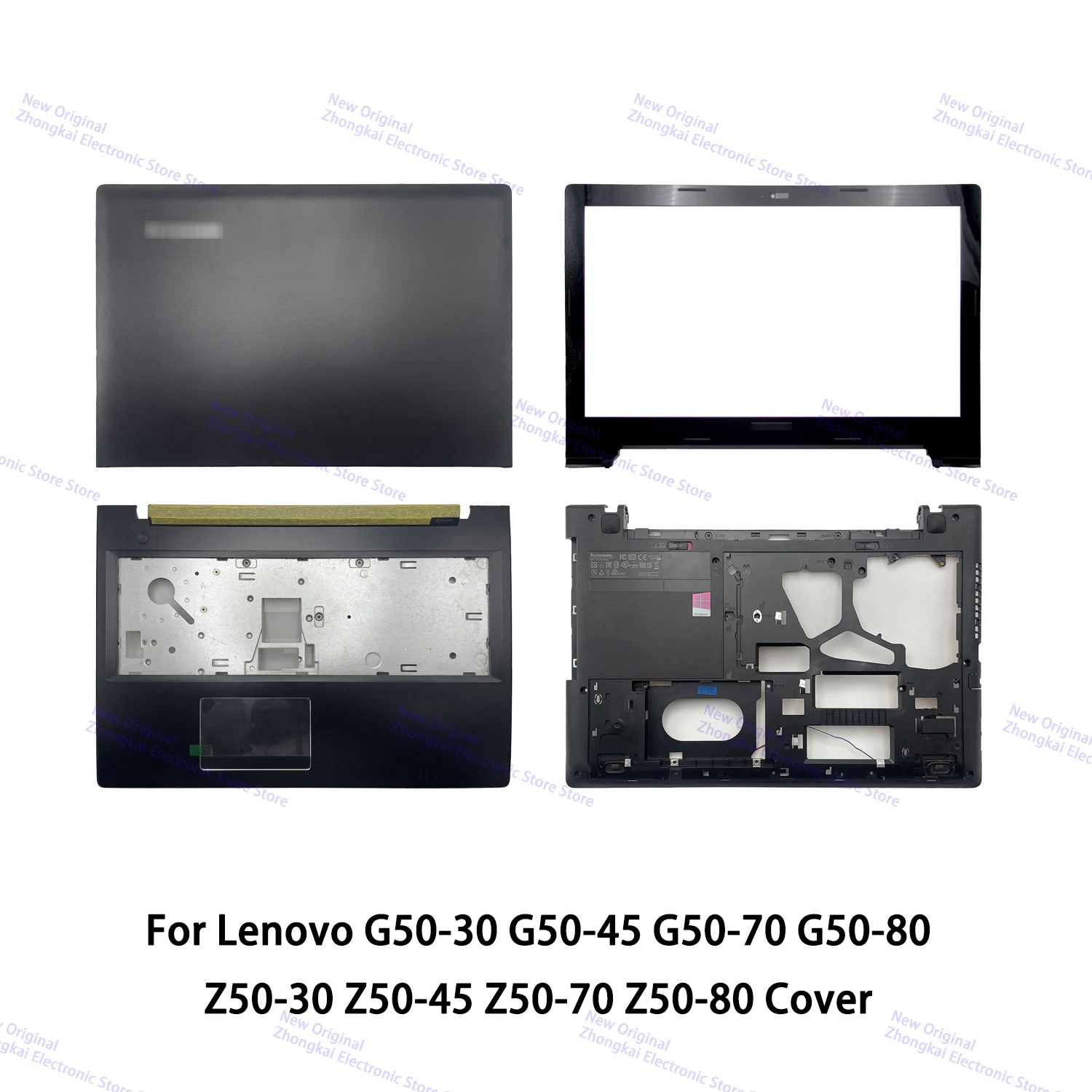 

New Original For Lenovo G50-30 G50-45 G50-70 G50-80 Z50-30 Z50-45 Z50-70 Z50-80 Laptop LCD Back Base Bezel Palmrest Bottom Cover