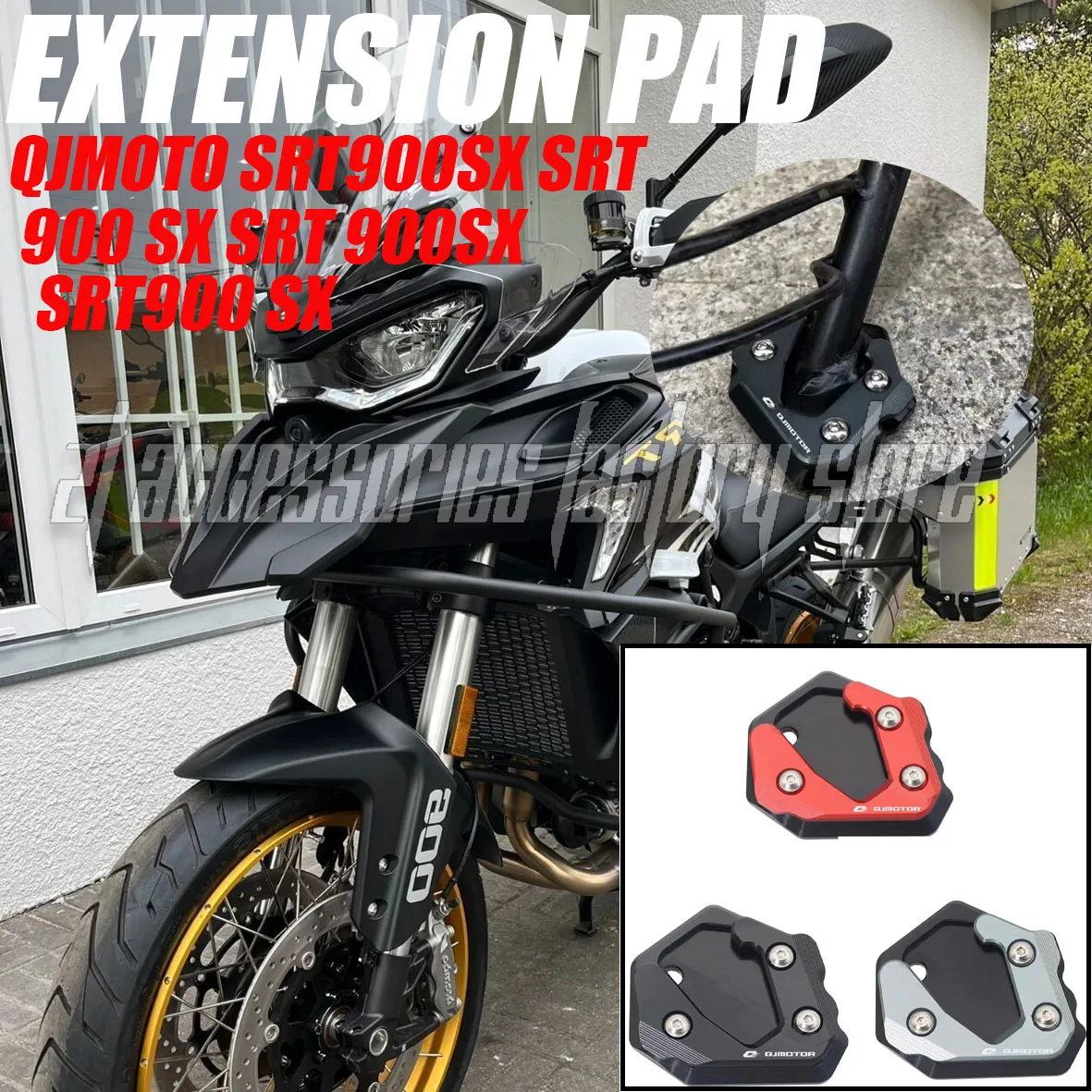 キックスタンドサイドスタンド拡大延長 F 850 GS F850GS ADV F750GS F850 GS F 750 GS 201 キックスタンド  拡大プレート パッド 用 F750GS F 750 GS F850GS オートバイフットサイドスタンドパッドプレート キックスタンド 拡大プレート  パッド オートバイキックスタンド用 ... オートバイ CNC キックスタンドサイドスタンド延長パッドプレート に適合するF750GS F850GS F750 GS F850