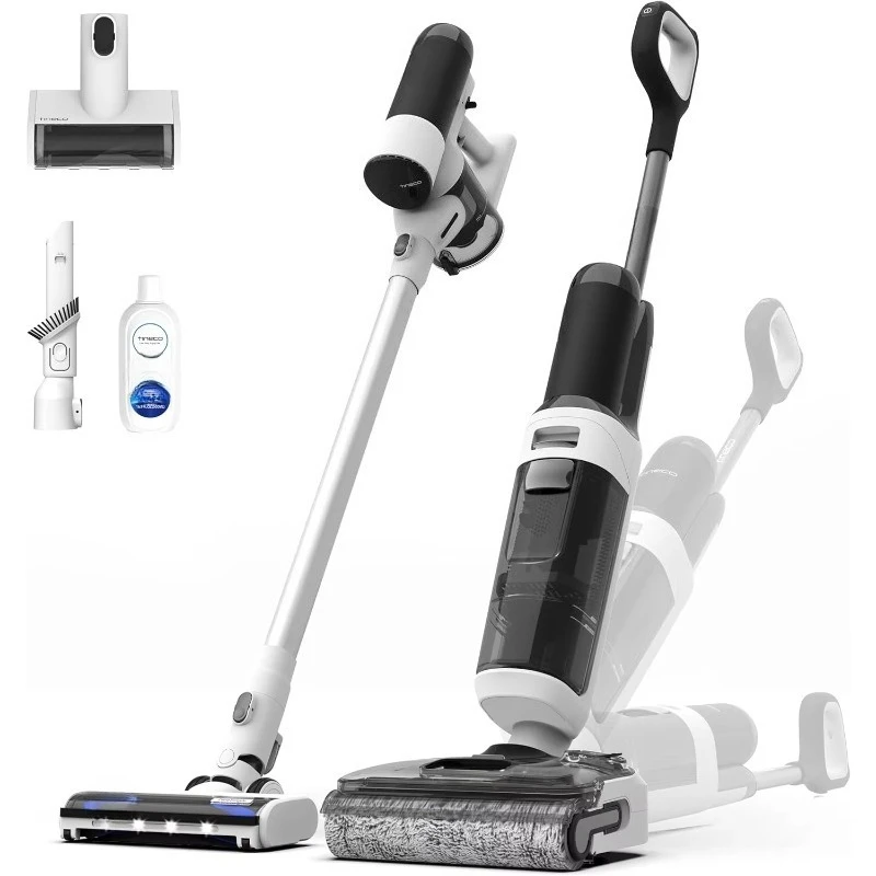 Best Tineco Floor ONE Switch S6 18KPa Wet and Dry Vacuum Cleaner All in One Lay-Flat Anti-Tangle Self-Cleaning Dual-Edge Popular