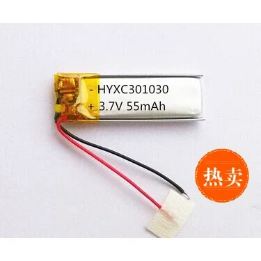 301033 301030 401030 MP3 블루투스 헤드셋, 작은 장난감 녹음 펜, 충전식 리튬 이온 셀, 3.7V 배터리, 인기 신제품