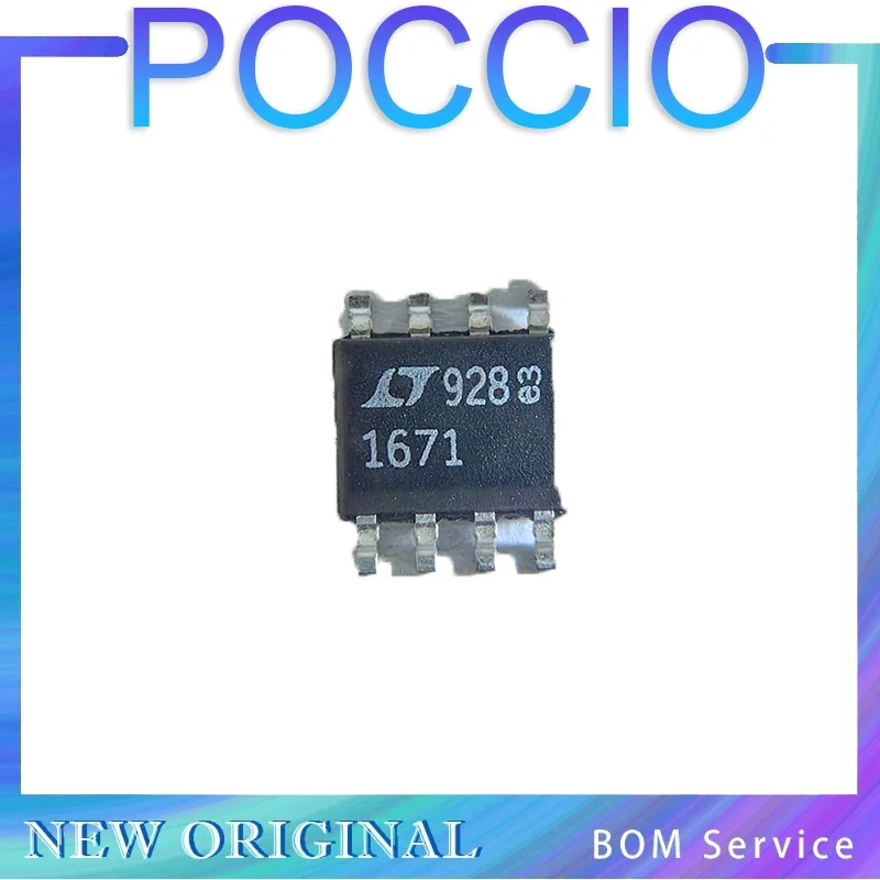 LT1671CMS8 LT1671IS8 LT1671CS8 LT1671 - 60ns, Low Power,Single Supply, Ground-Sensing Comparator