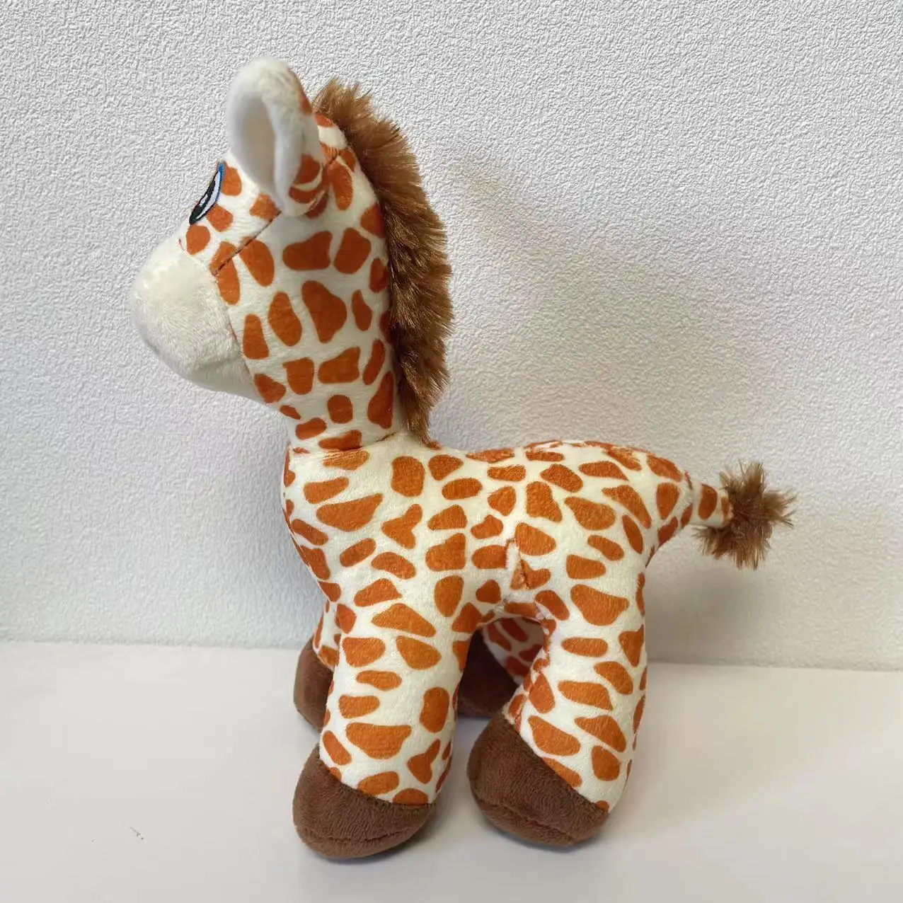 21cm Real Life Giraffe Plush Cute Stuffed Animal Soft Simulation Giraffe Doll Christmas Birthday Gift Kids Toy