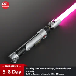 PunkSaber-Sable de luz láser Jedi de Neopixel, espada sensible a duelos pesados, suave, cambio infinito, juguete con sonido