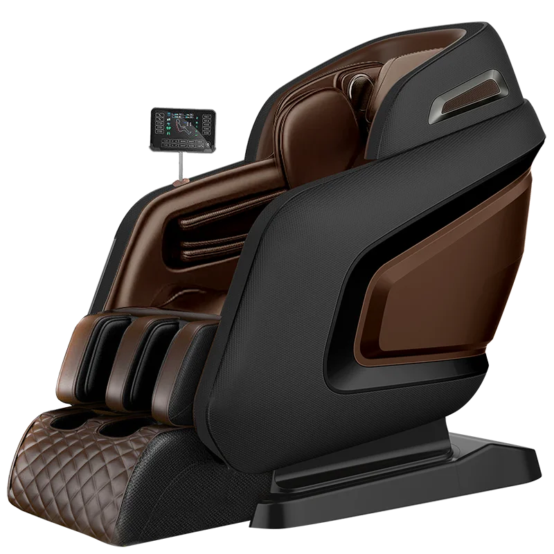 

Professional 4d Zero Gravity Sl Track Massage Chair Luxury Pedicure Chair Massage