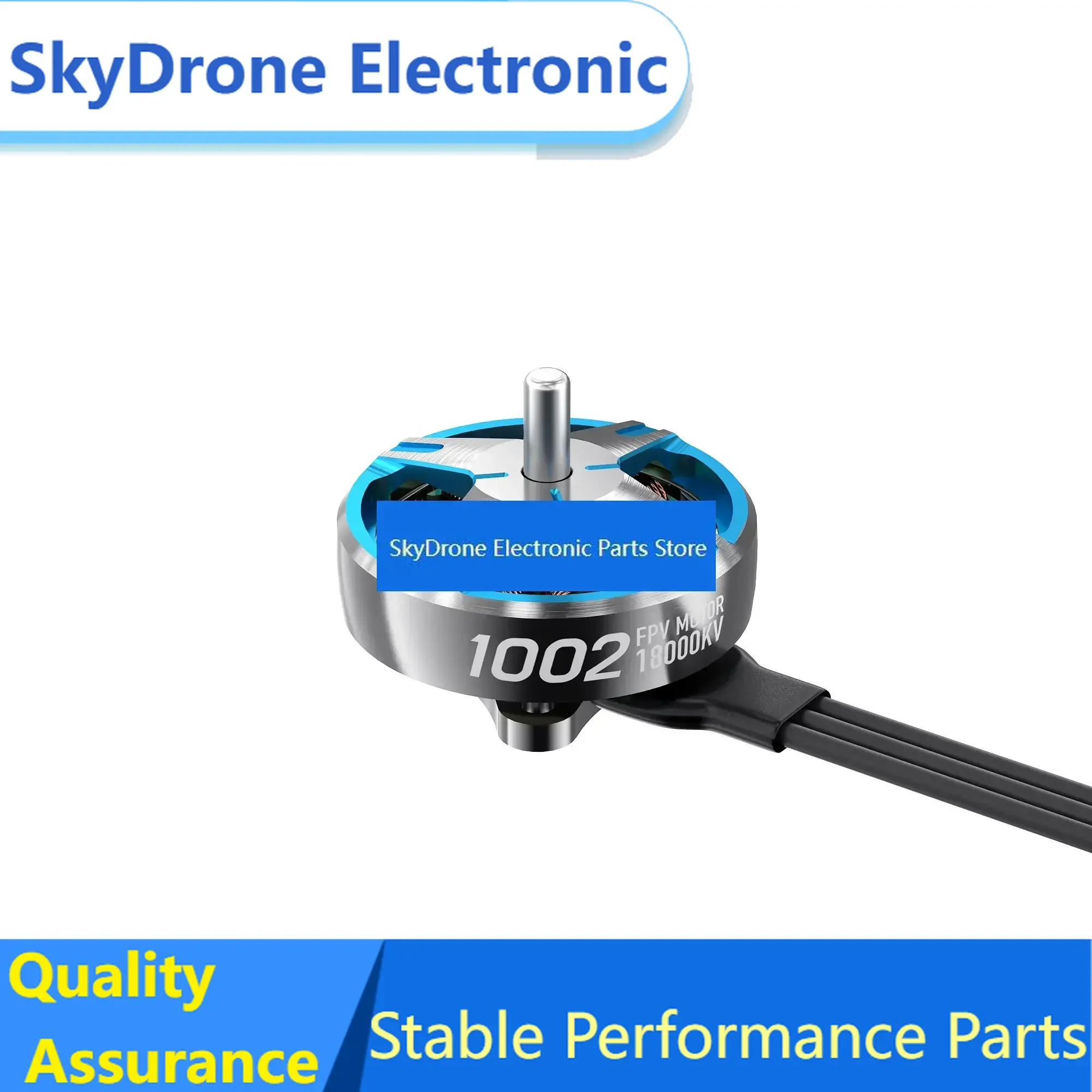 SkyDElSPEEDX2 1002 Motor 4 Pack GEPRC, Ultra Light 2.5g 9N12P Compact Φ13.69×7.75mm For 1.6-2 Inch Indoor Micro Cinewhoop Drones