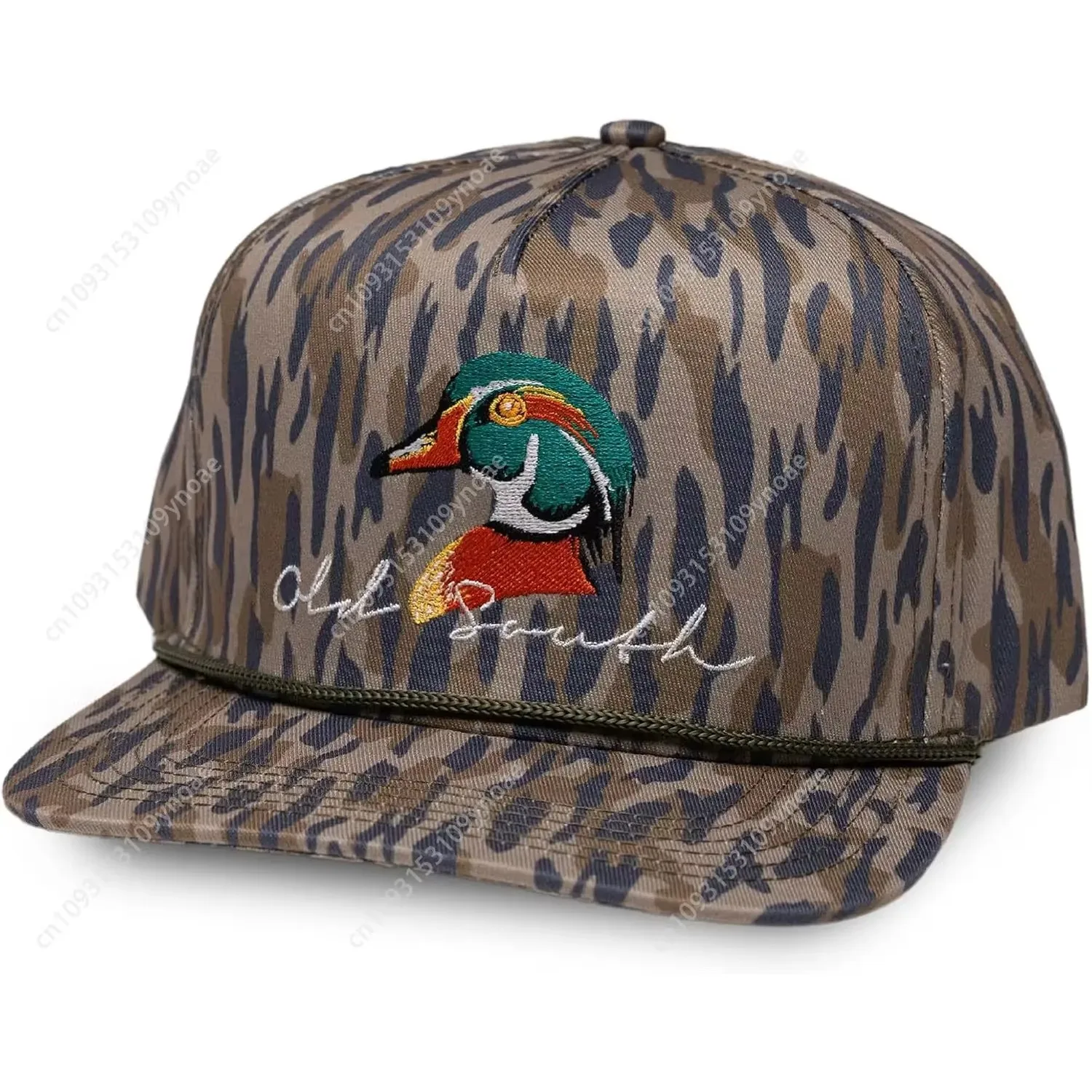 

Wood Duck Head Osland Camo Trucker Hat Embroidered Baseball Cap Cotton Man Women Outdoor Activies Dad Hats Unisex Adjustable