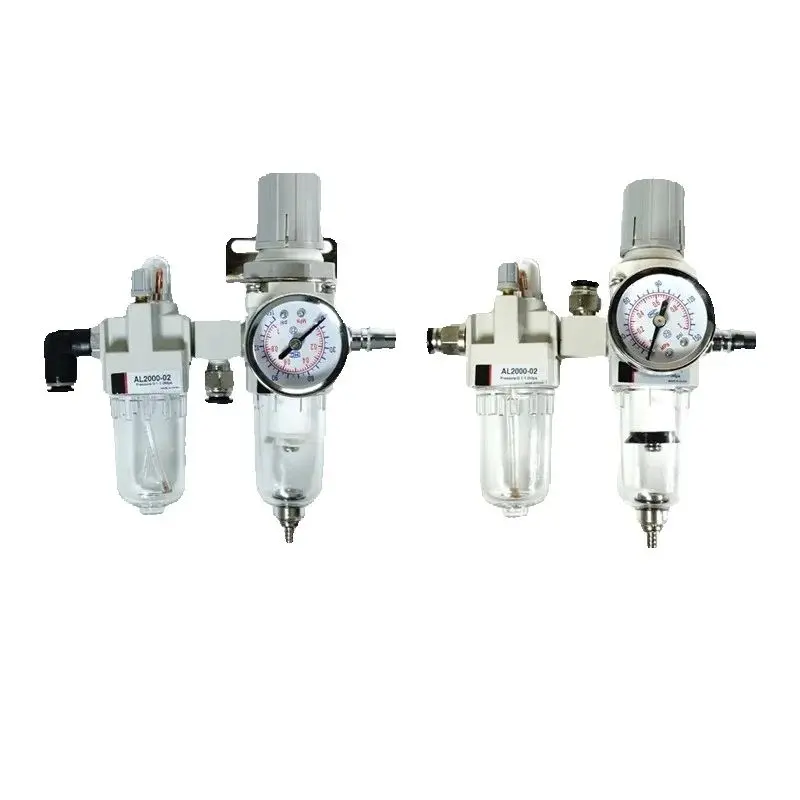 

Balanshi Unate Tire Stripping Machine Parts, Oil Mist Lubricator, Pressure Regulating and Reducing Valve, Oil-water Separator