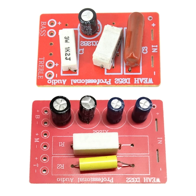 2 Way/3 Way 80W Speaker Frequency Divider Aplifier Filters Board