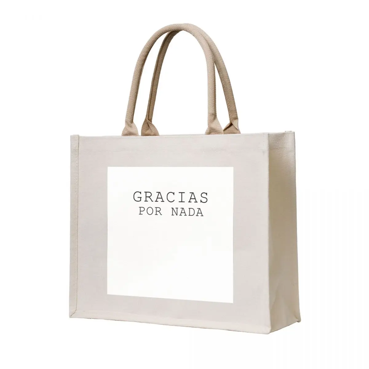 

GRACIAS POR NADA Thanks for nothing Spanish Tote Bag cloth bag woman female bag the tote