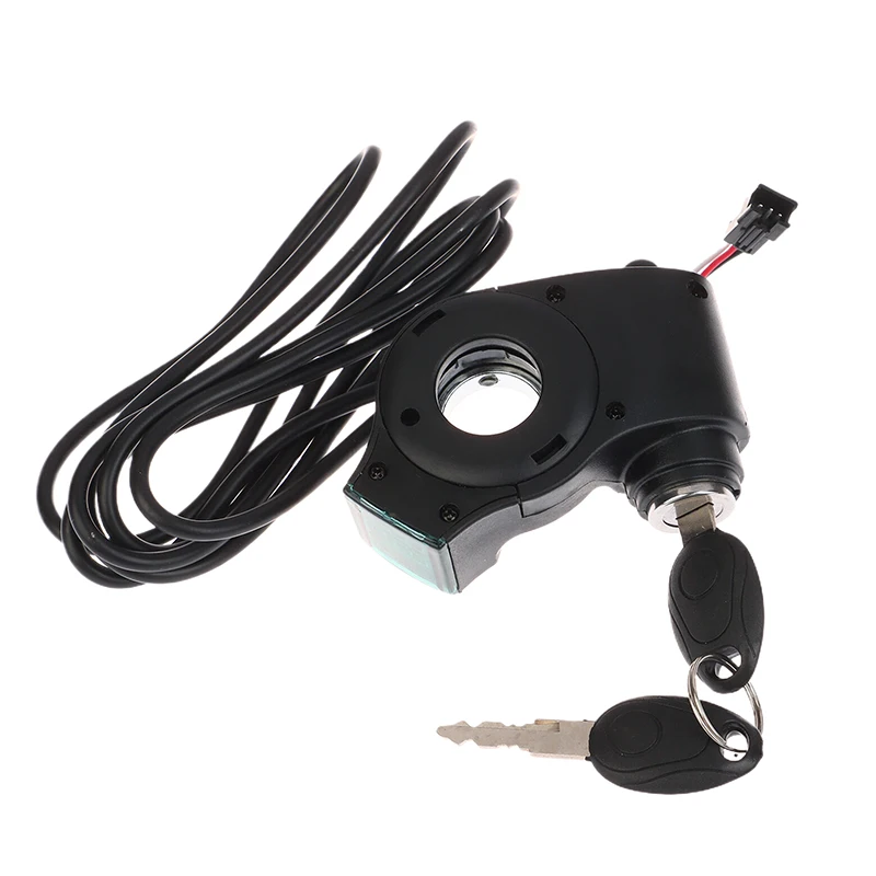 E-bike Handlebar Ignition Switch Featuring Power Lock,Thumb Throttle, And Key – Compatible With Voltages Ranging From 12V To 99V - view 4