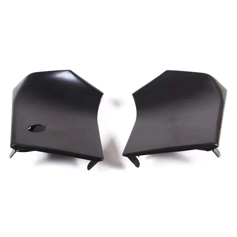 

For Toyota FJ Cruiser 2007-21 Carbon Steel Black Car Front Side Upper Fender Hood Panel Antenna Base Trim Cover Car Accessories