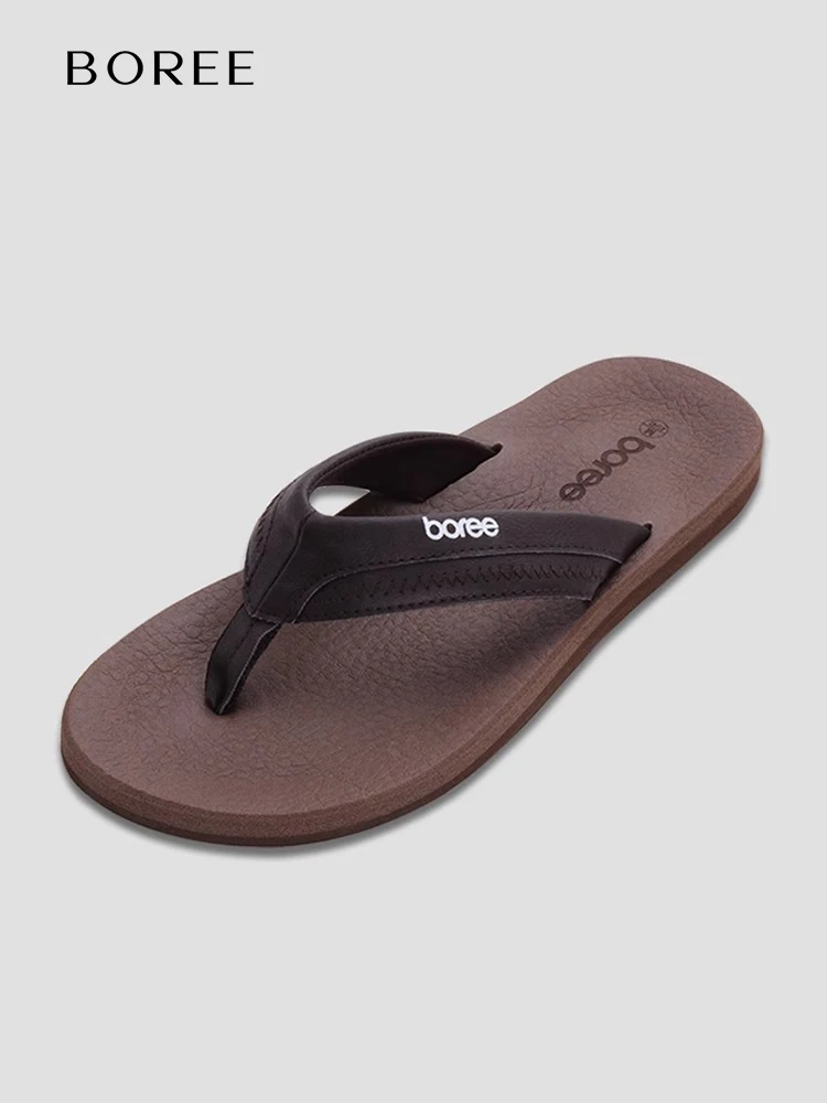 Zapatillas de hombre de verano para interiores y exteriores, zapatos masculinos de tendencia, chanclas ligeras, moda minimalista, zapatillas de playa informales para vacaciones