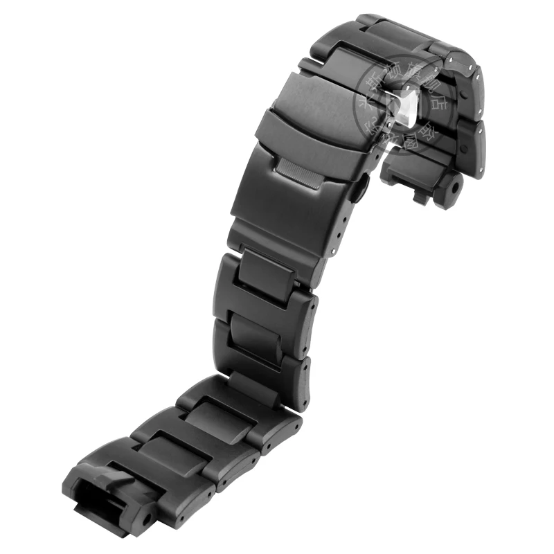 Lightweight Metal Strap Casio PROTREK PRW -3100 6000 6100 3000 Black Watch Band Light Plastic Steel Mountaineering Watch Chain