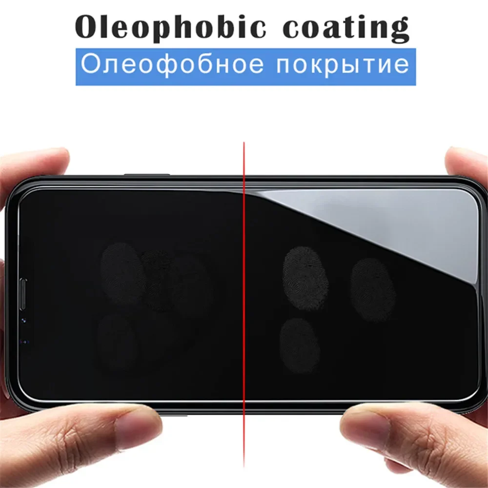 3PCS Full Cover Glass on the For iPhone 11 12 Pro X XR XS Max Tempered Screen Protector For iPhone 7 8 6 6s Plus 5 5s SE 11Glass image 5