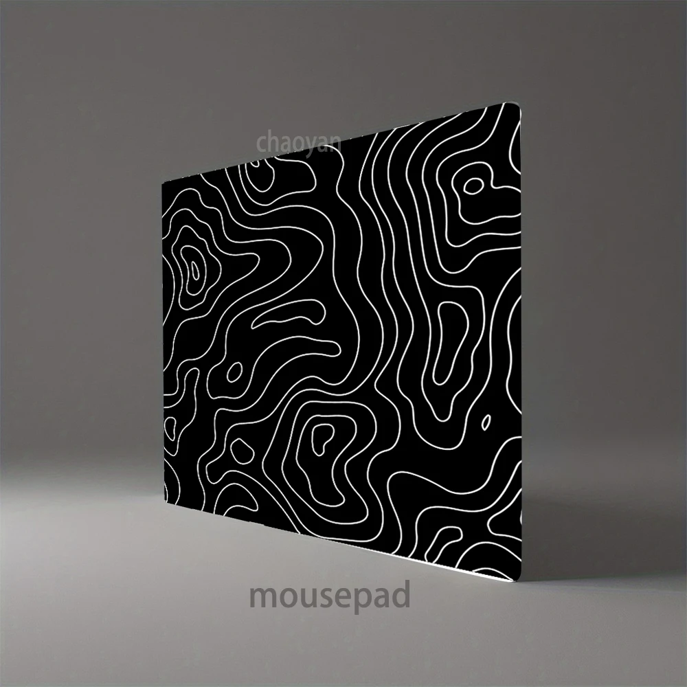 

Texture Mouse Pad Multiple Sizes Large Square Computer Office Game Table Mats Rubber Anti-slip Mousepads Small Decor Desk Pads