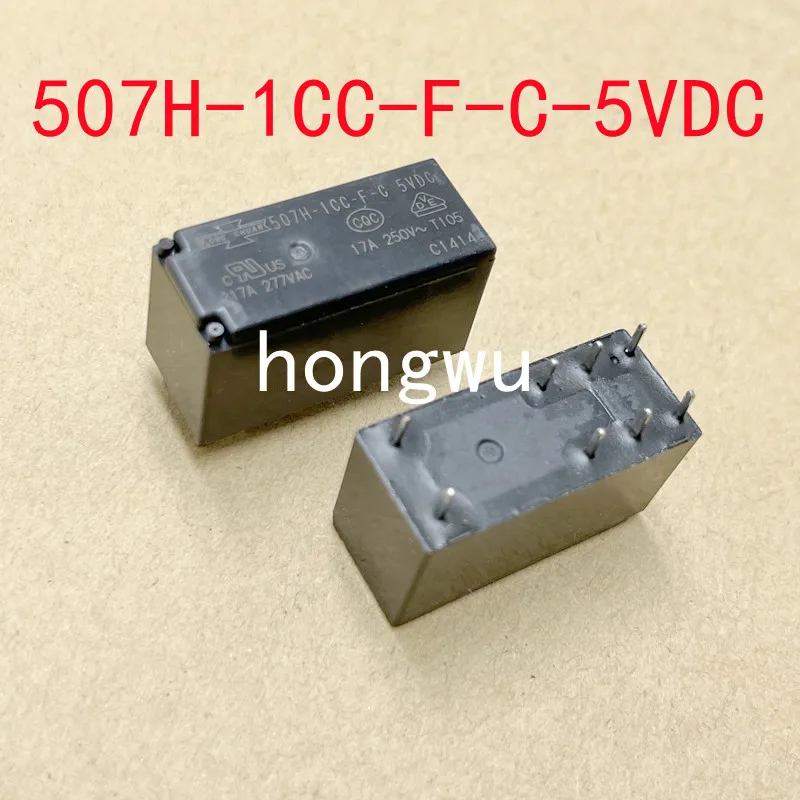 

100% Original New 1PCS 507H-1CC-F-C-5VDC relay 17A 8pins