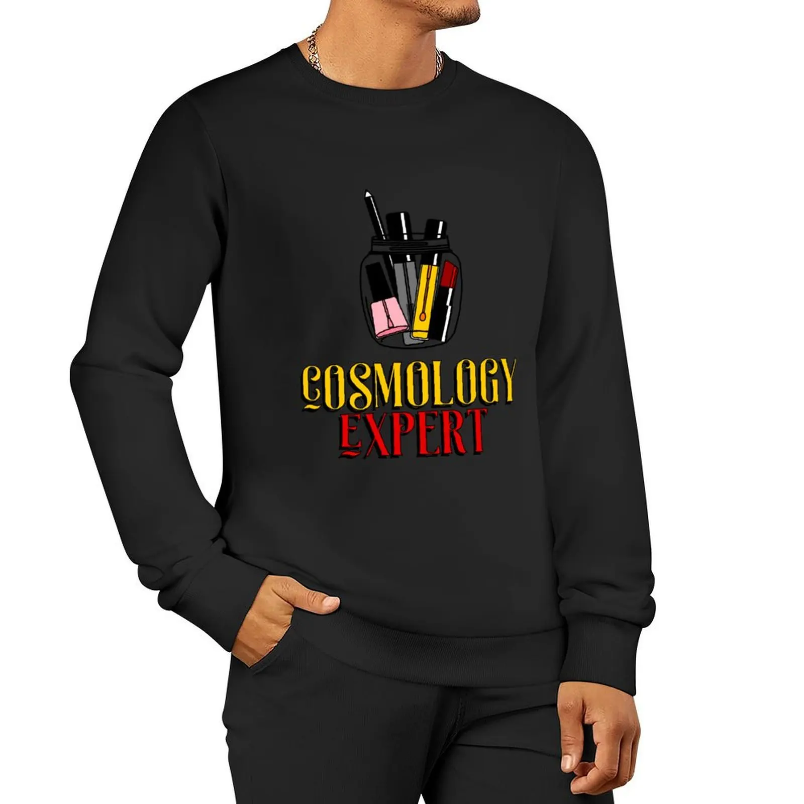 cosmology expert Pullover Hoodie graphic t shirts men blouse aesthetic clothing men sweatshirt