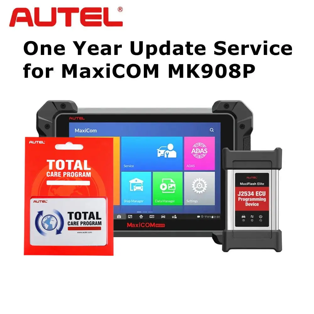 Autel MaxiCOM MK908P One Year Update Service