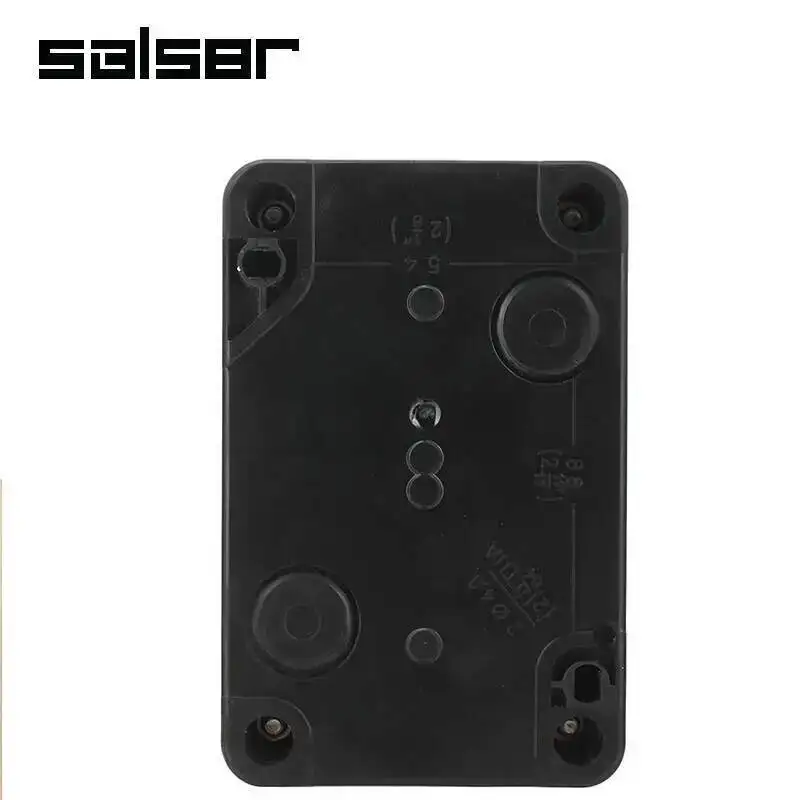 2P مفتاح بـزر دفع صندوق البعيد بدء إيقاف المحرك الملف اللولبي IP55 1NO 1NC الاتصال المجهزة غير الحفاظ على/لحظة