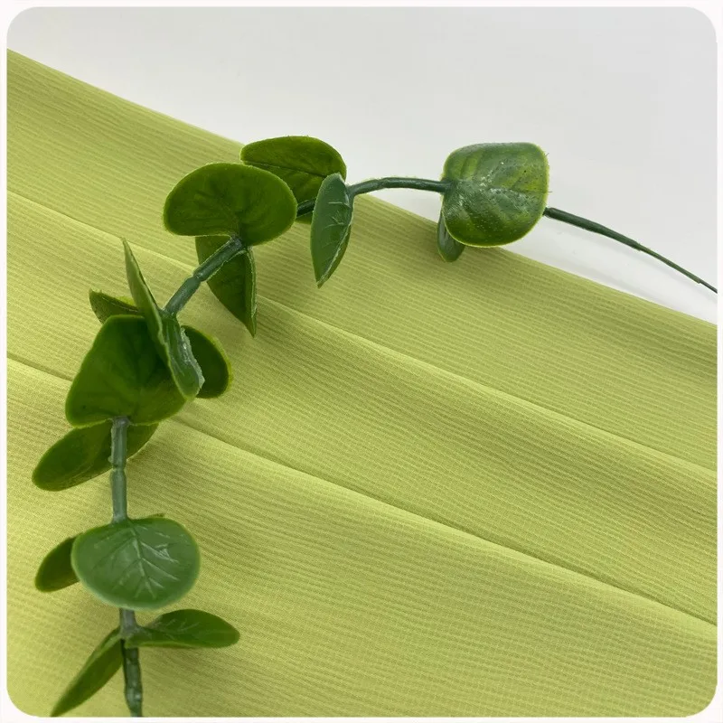 Атласная гладкая с складками, матовая ткань, имитирующая уксусной кислоты, тканая полиэфирная драпировка, женская рубашка, платье, материал для обуви