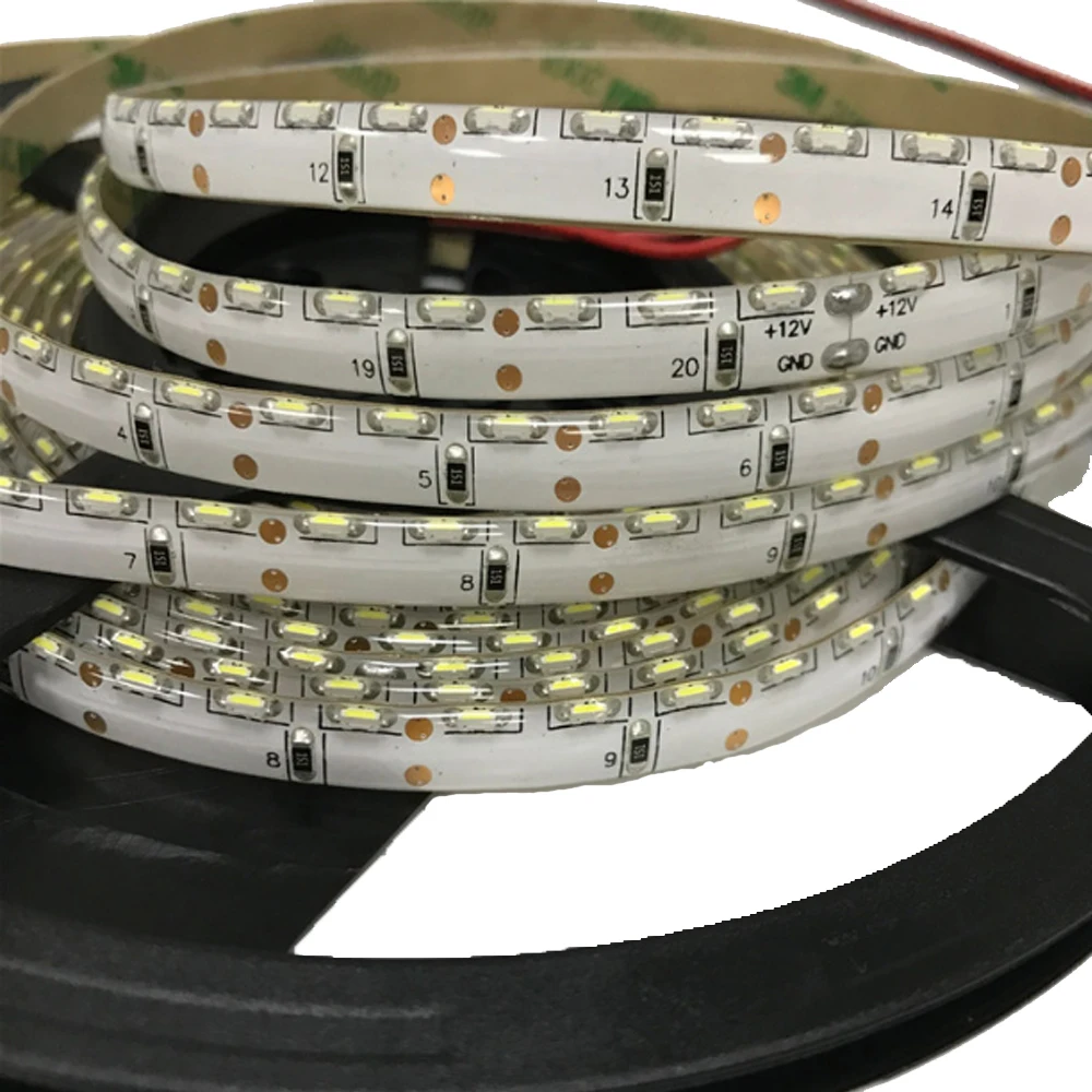 

335 SMD Side Emitting Led Strip Light Flexible 8MM Waterproof IP65 DC 12V 300led 5M Decoracte for Car