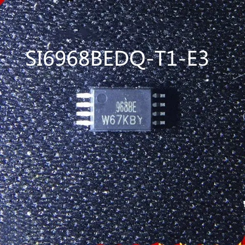 10PCS/lot SI6968BEDQ-T1-E3 SI6968BEDQ SI6968 New Original 100% quality Trans MOSFET N-CH 20V 5.2A 8-Pin TSSOP T/R