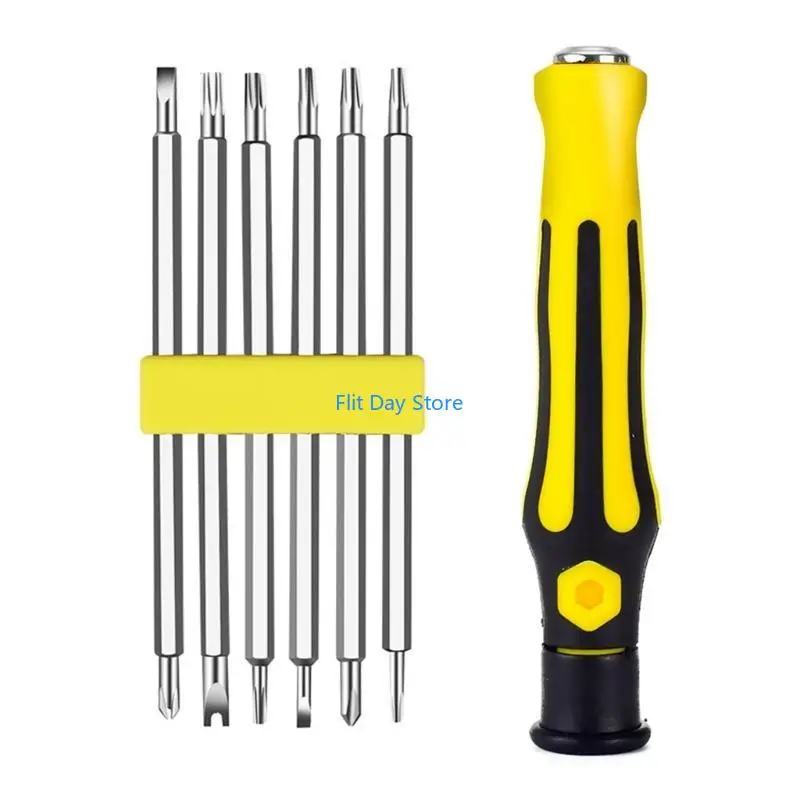 F92C 12 in 1 sterke magnetische schroevendraaier Zet platte schroevendraaierschroevendraaier