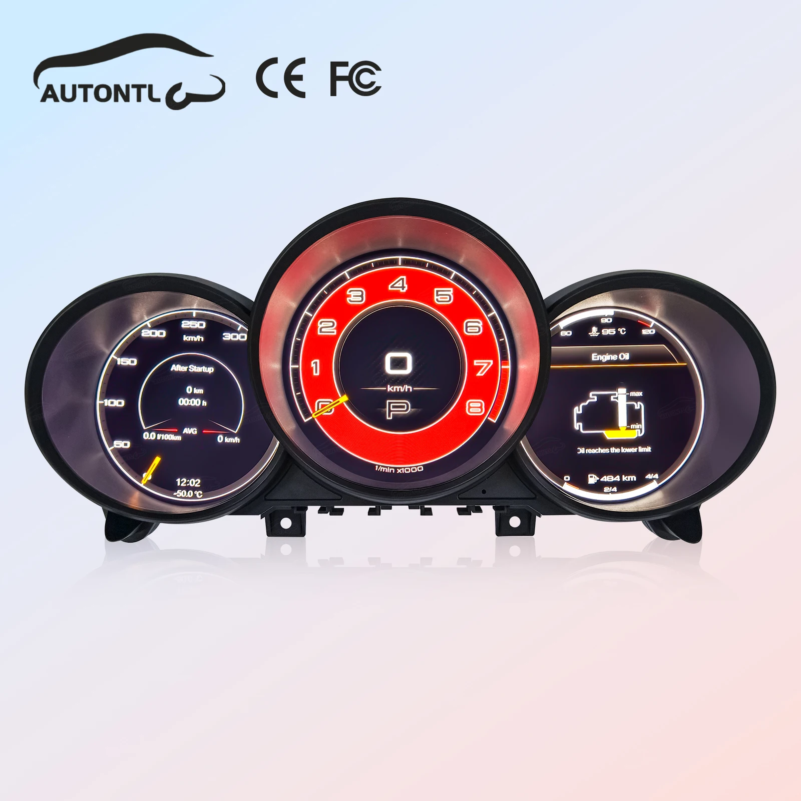 

Новый автомобильный ЖК-прибор для Porsche 987/Cayman 2005-2012, спидометр, приборная панель, умный кластер, дисплей высокой четкости