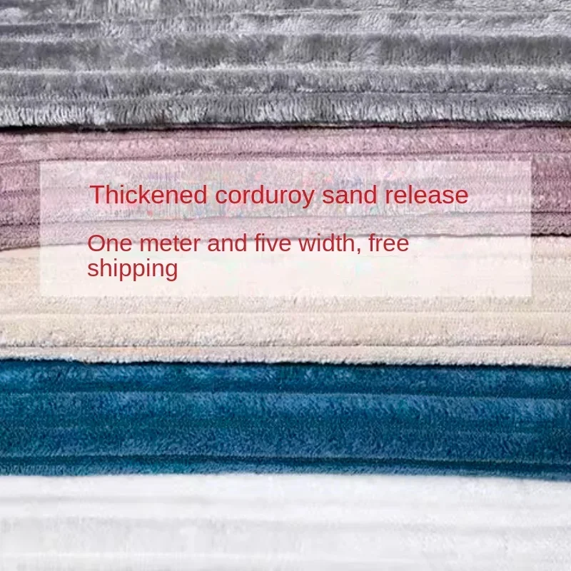 

Thickened Corduroy Fabric for Sofa Cushion Pillow Hand Diy Flannelette Furniture Textile Cloth Diy Sewing Material