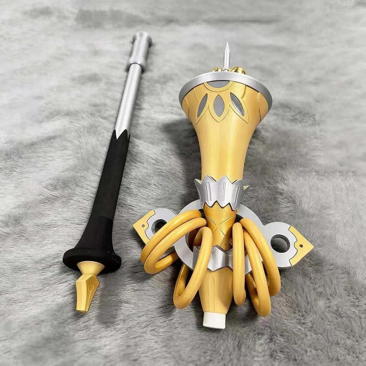 Lucia Cos Pen Wand Monks Staff Weapons Game Zenless Zone Zero Cosplay Prop Halloween Christmas Fancy Party Costume Accessories