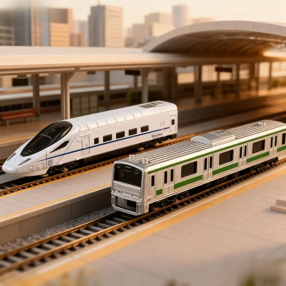

Alloy Material Inertial Train Model Metal Diecast Harmony Simulation Simulation Train Model Steam Sliding Plastic