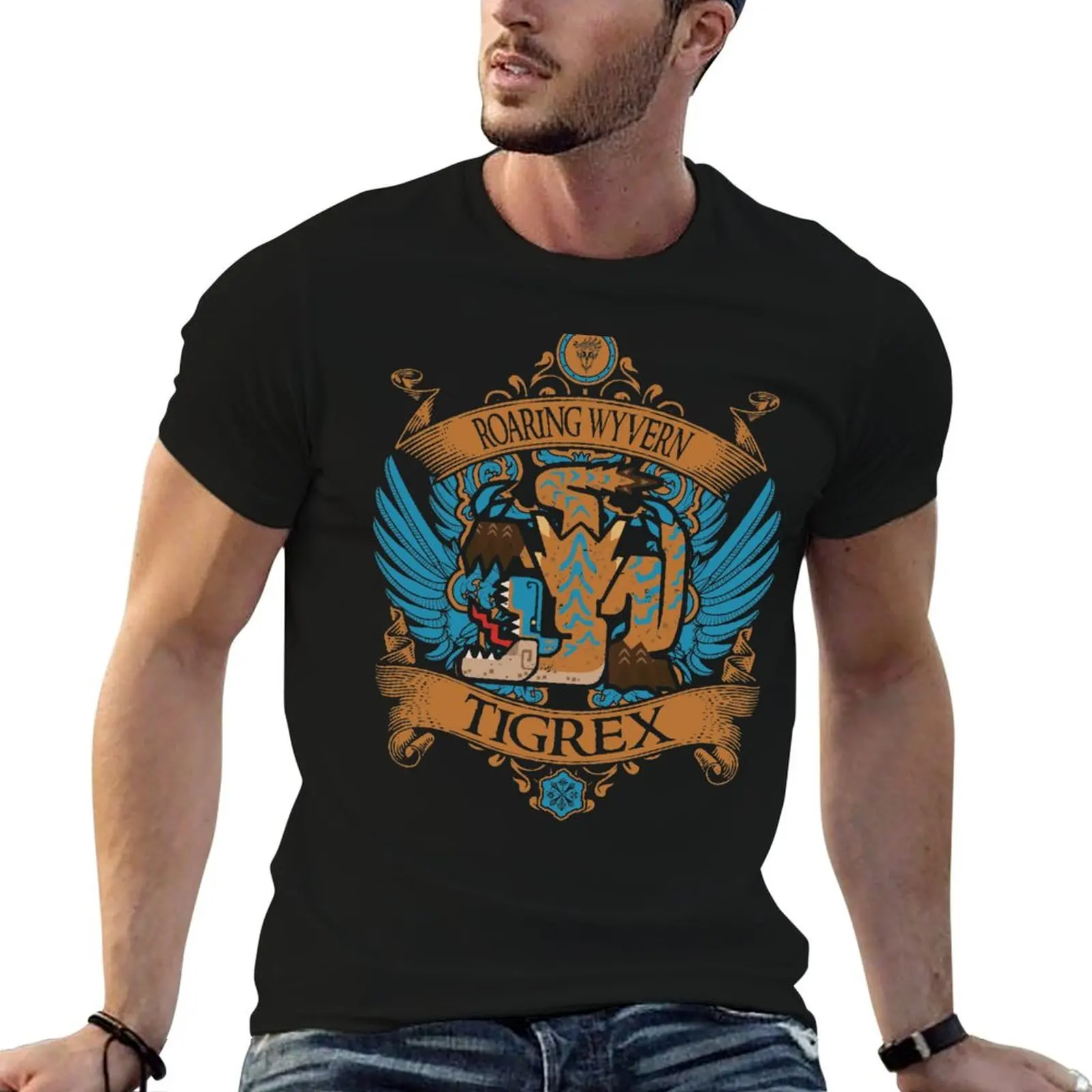 TIGREX - Футболка LIMITED EDITION, летняя повседневная свободная футболка