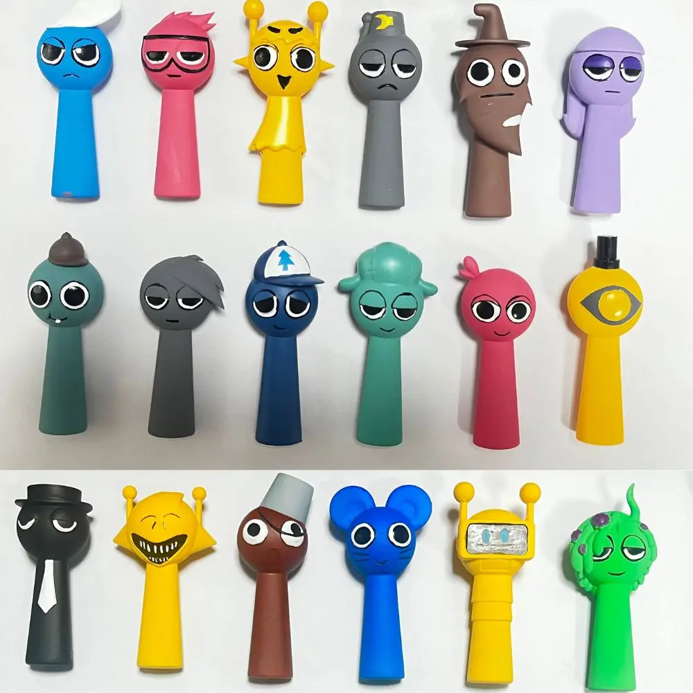 

New 12pcs/set Sprunki Figurine Model PVC Sprunki Incredibox Game Action & Toy Figures Set Kids Christmas Gift