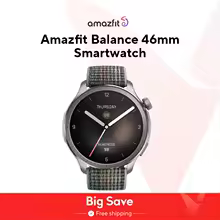 Ofertas de Smartwatches Hoje: T-Rex 3, Bip 6, Balance e Mais com Cupons no AliExpress, Amazon e Mercado Livre Amazfit Balance
