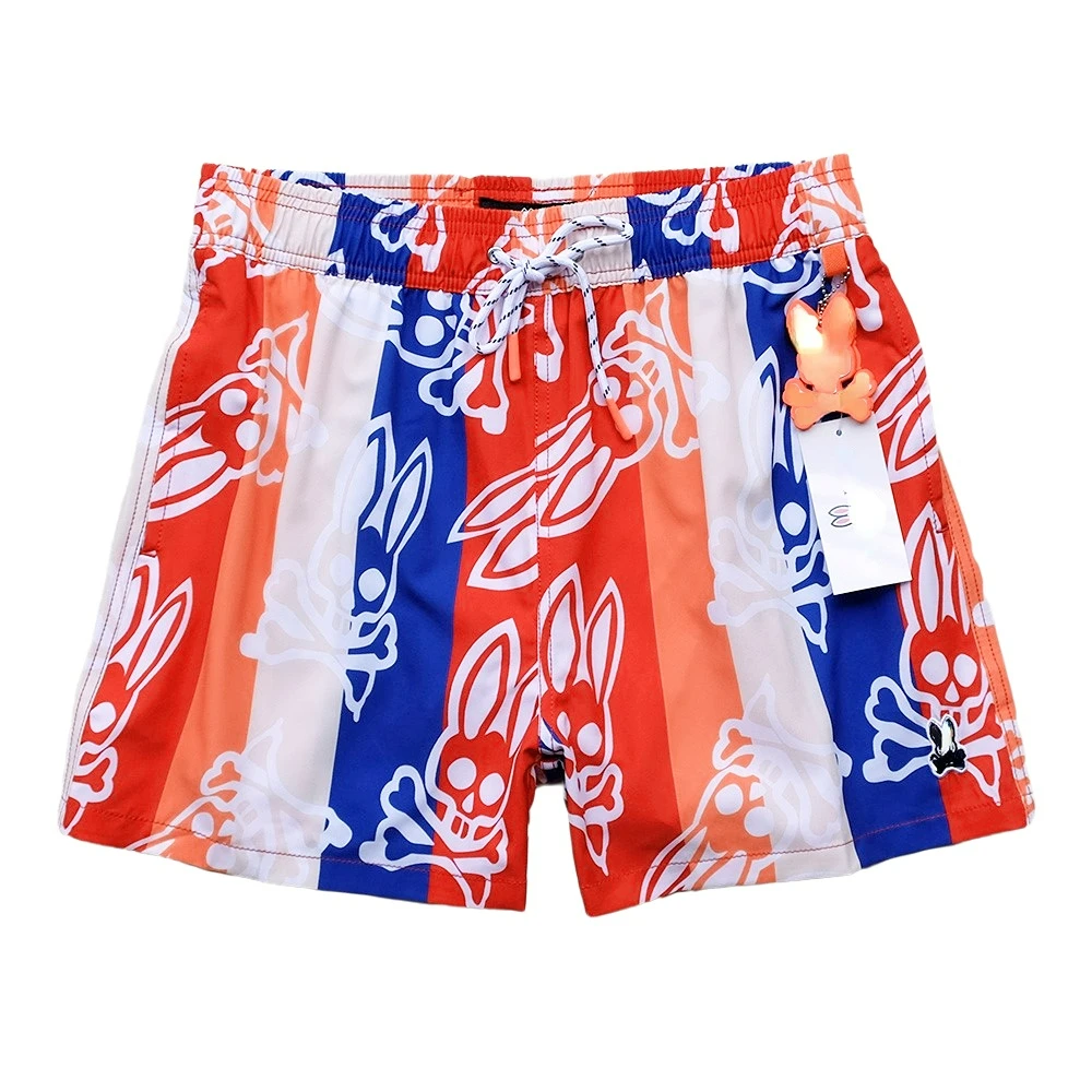 High Quality Gym BoardShorts Spandex/Polyester Swim Trunks New Style Rabbit Bunny Shorts With Mesh Elastic Waist Men Beach Pants