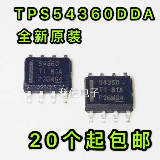 

10PCS/LOT TPS54360DDA TPS54360DDAR 54360 TPS54360 SOP Original, in stock. Power IC