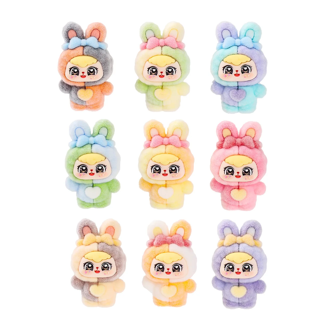 ของเล่นลูกบอลน่ารักลายการ์ตูนขนาดเล็ก 9 ชิ้น ชุดสำหรับเด็กอายุ 3 ปี ของตกแต่งโต๊ะทำงานสำหรับใช้ในสำนักงาน