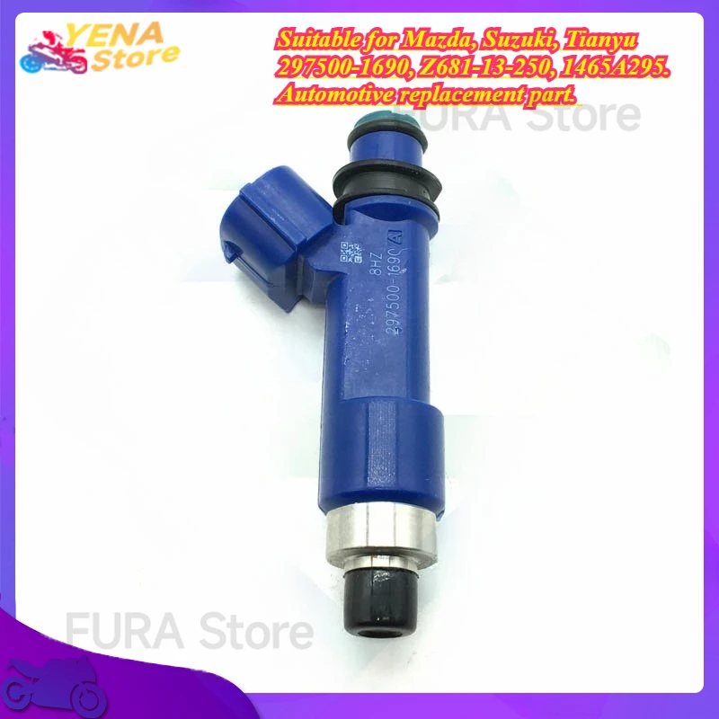 

Automobile fuel injector Suitable for Mazda, Suzuki, Tianyu 297500-1690, Z681-13-250, 1465A295. Automotive replacement part.
