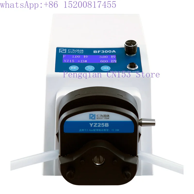 Miniature peristaltic pump Small multi-channel hose Adjustable high-precision peristaltic pump