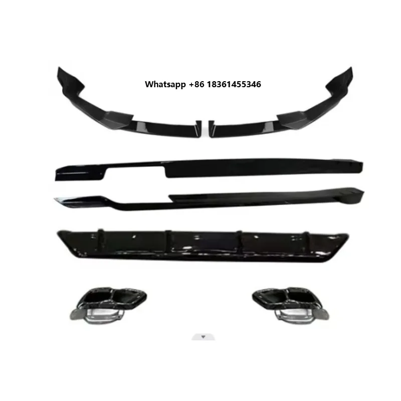 

For X6 G06 M Sport 2023-2024 New Design Car Modification Gloss Black Body Kit Spoiler Black Series Style