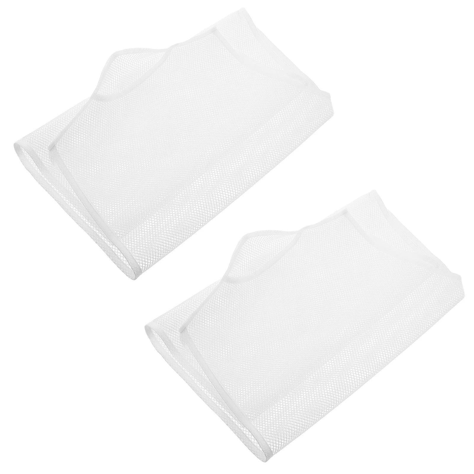 

2Pcs Pillows Drying Mesh Bags Strong Permeability Folding Design for Shoes Underwear Socks Home Drying Storage Hanging Net Bag