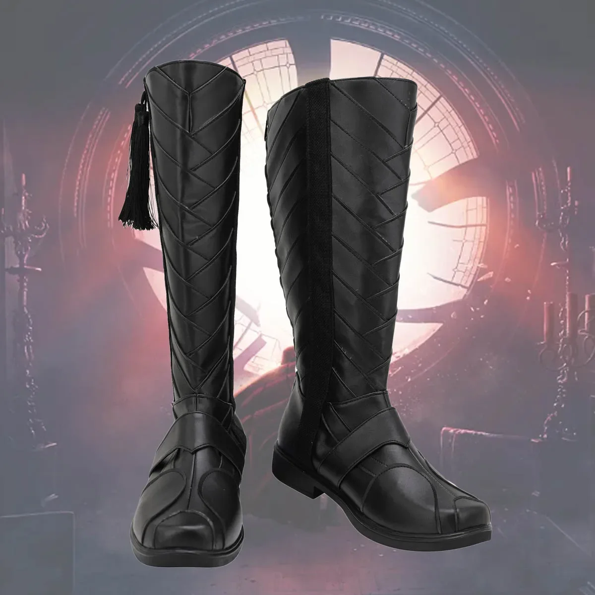 Stephen Cosplay Boots scarpe strane personalizzate accessorio per costumi di Halloween