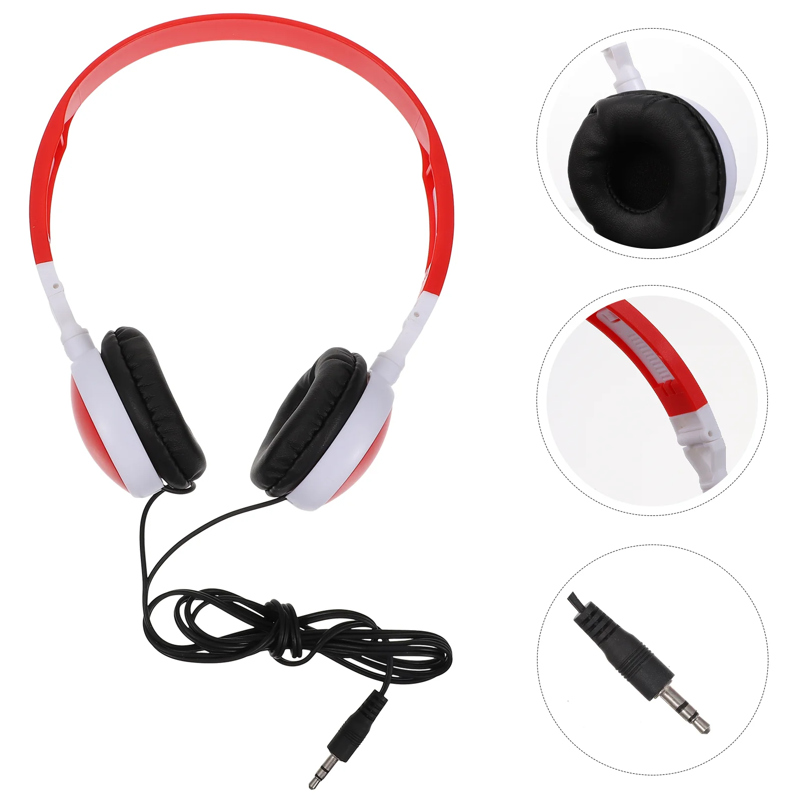 Wired Children's Headphones Toddler Noise Canceling Cancelling Wireless Pvc Earphone for Kids