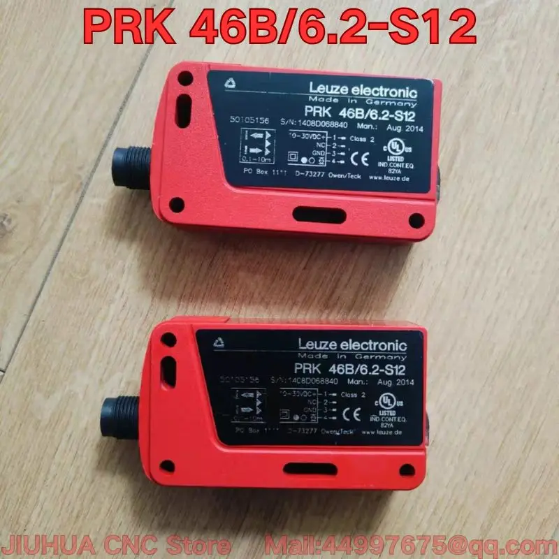 

Second-hand PRK 46B/6.2-S12 photoelectric sensor function test is normal