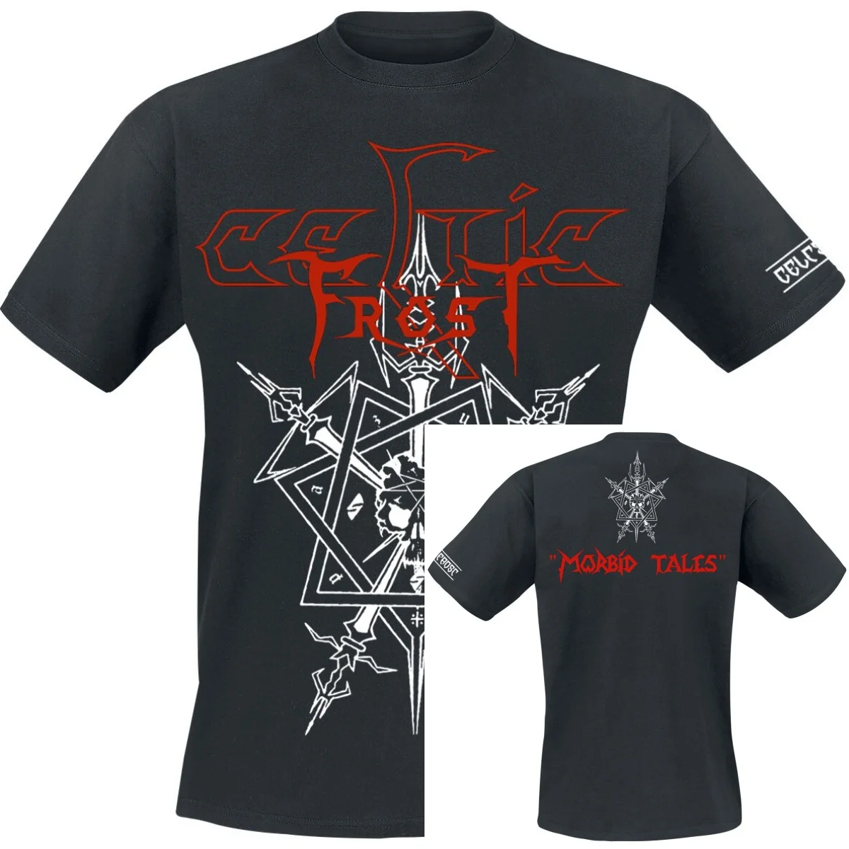 New Celtic Frost Graphic Cotton Band T-shirt Unisex Summer Short Sleeve Fashion Brand Tee Luxury Casual Vintage Tees