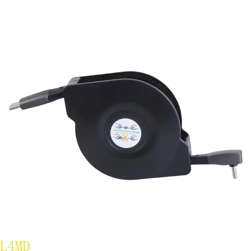 L4MD 90 Degree Type C PD65W Charging Cable For Smartphones Tablets Laptops And Gaming Devices