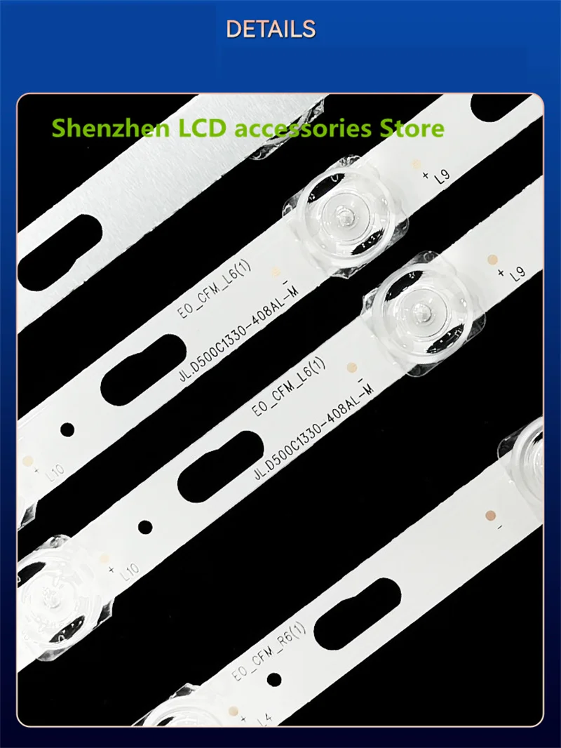 LED 백라이트 라이트 바, A50TU8000K UN50TU8200 UA50TU7000K, 100% 신제품