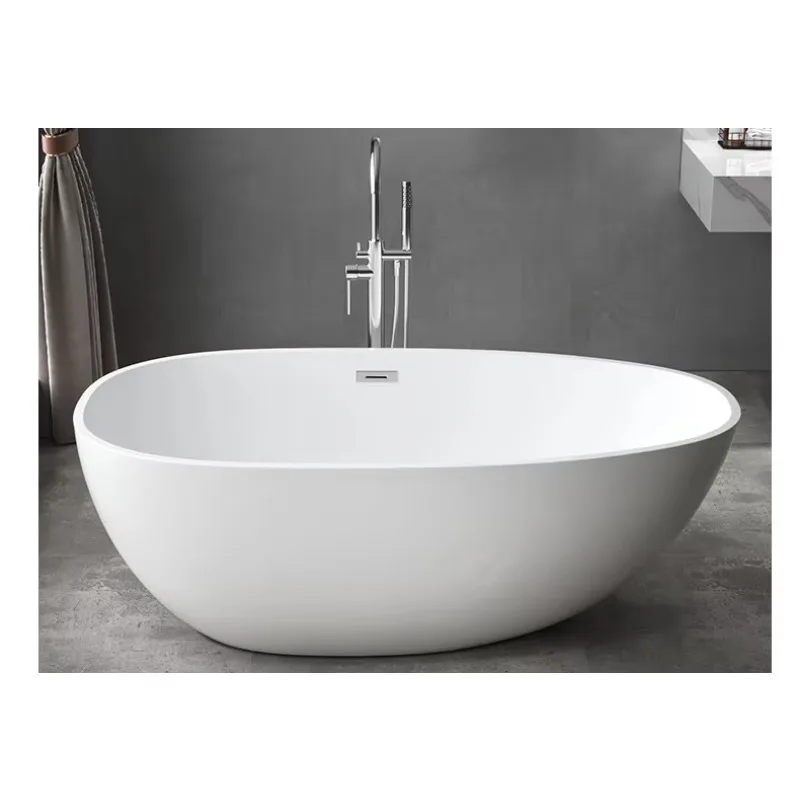 Custom Luxurious Stand Alone Bathtub Bath Tub for a Relaxing Bath Experience