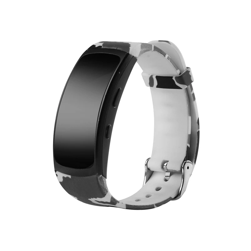 Correa de silicona para reloj deportivo, banda de 21CM para Samsung Gear Fit2 Pro R360 R365