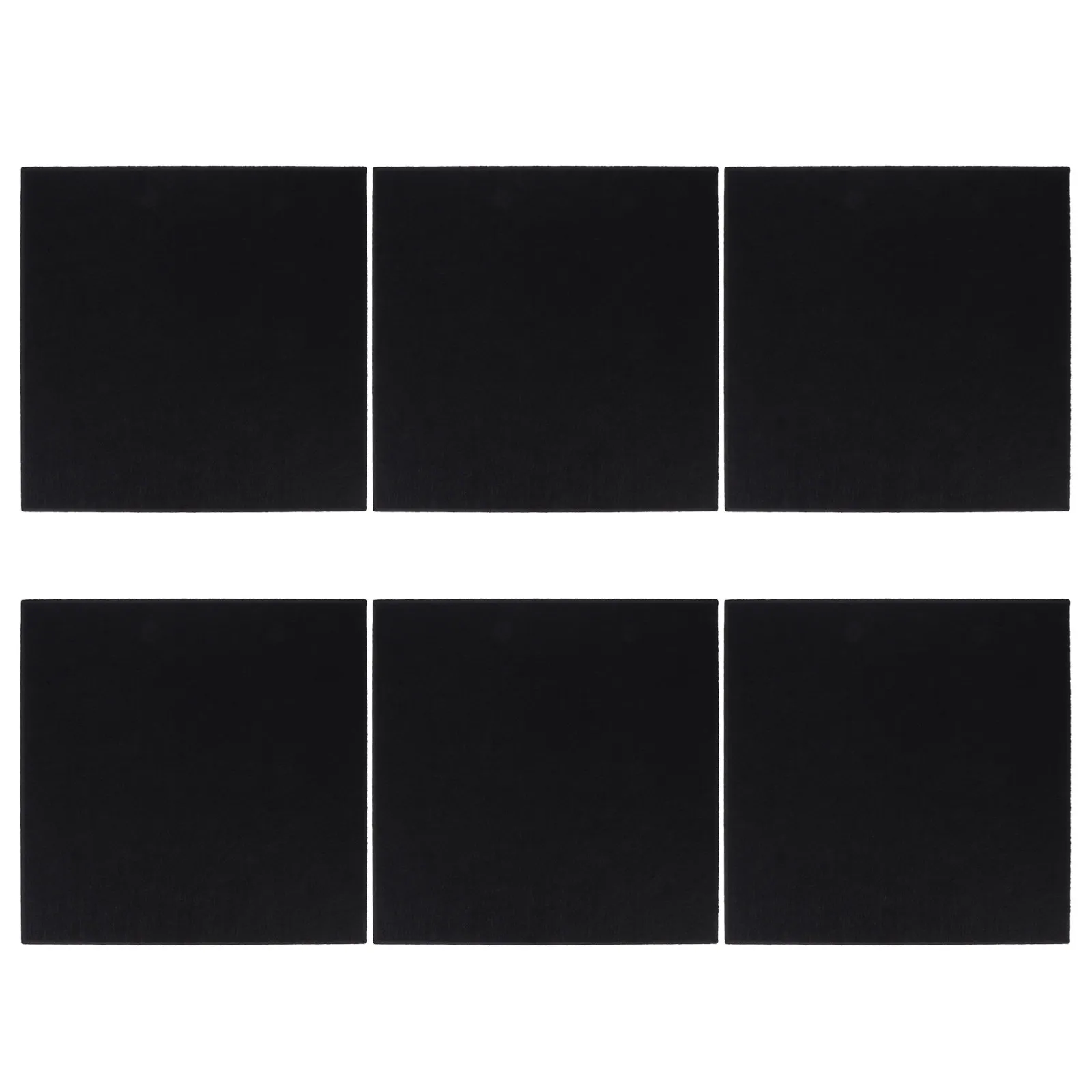 6Pcs Removable Adhesive Felt Wall Panels Wall Protector for Walls Office Bathroom Cabinet Doors Anti-Collision Cushioning